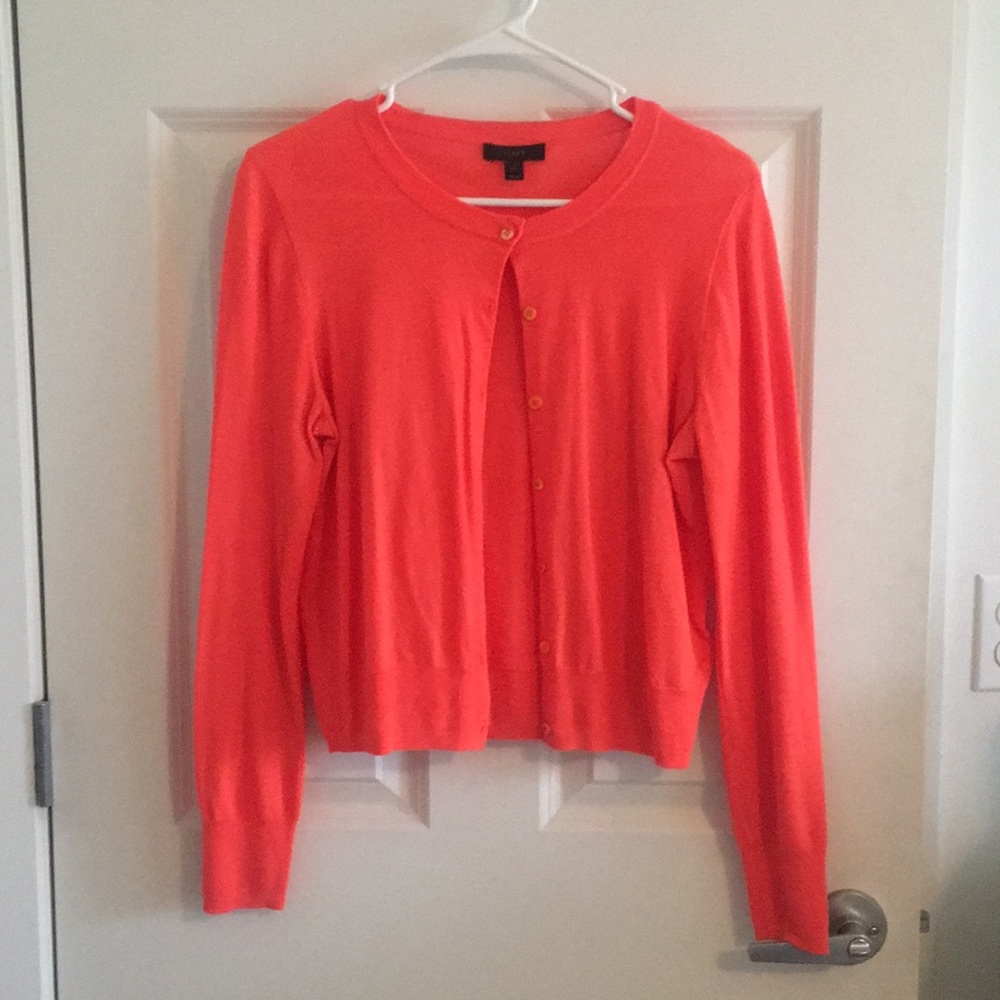 Jcrew cropped cardigan